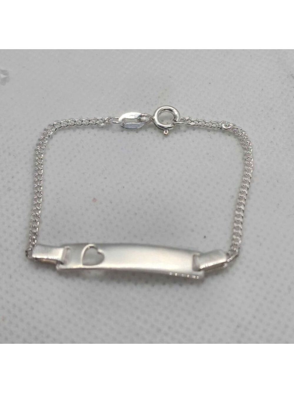 NEW 925 Sterling Silver Heart Bracelet – Romantic Heart Design